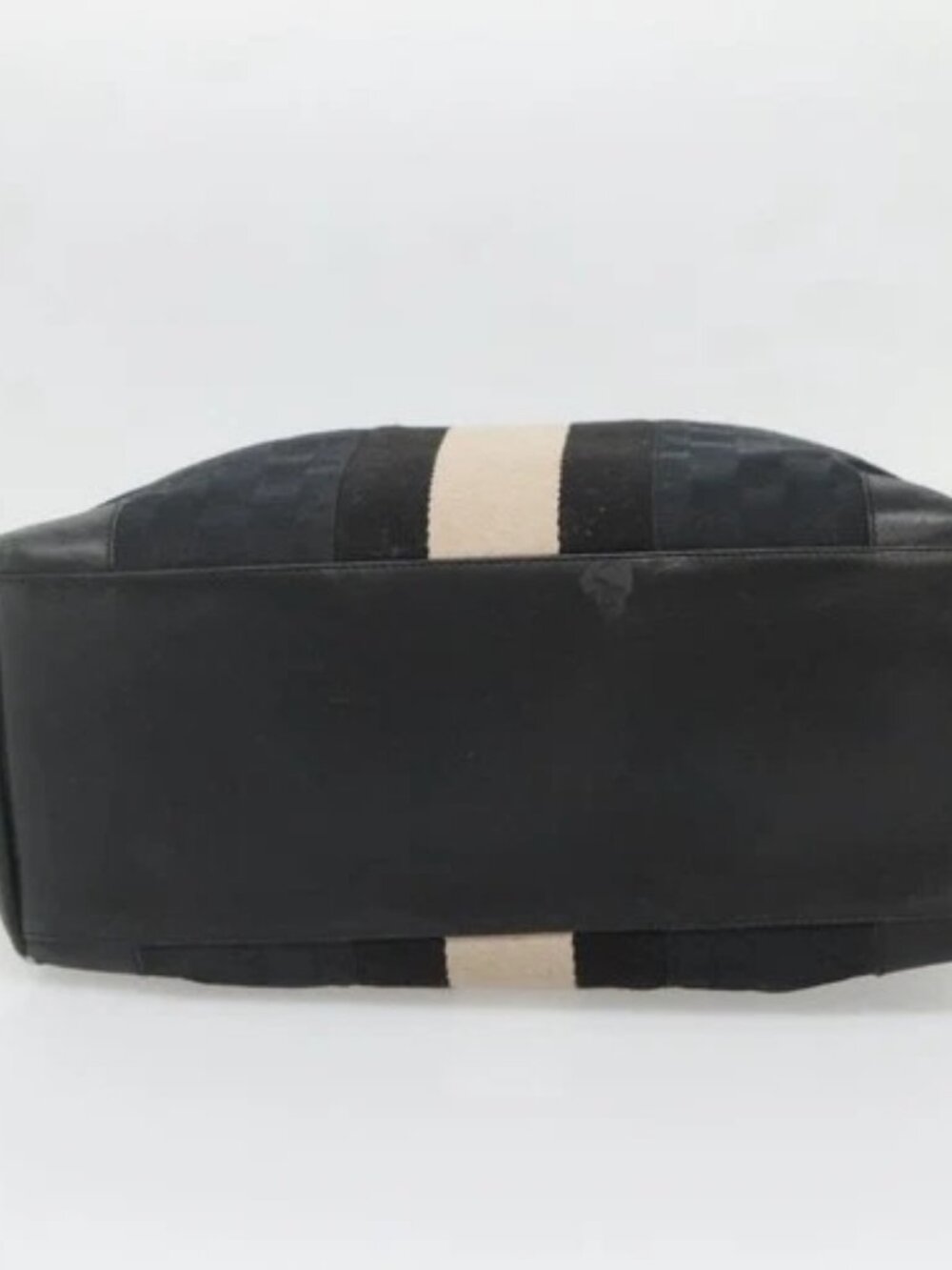 GUCCI GG Canvas Sherry Line Hand Bag Black Silver 002 1093 Auth ep10440 - Picture 5 of 15